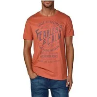 riverso T-Shirt Herren Printshirt RIVLeon Regular Fit (1-tlg) Kurzarm Tee Shirt mit Rundhalsausschnitt aus 100% Baumwolle