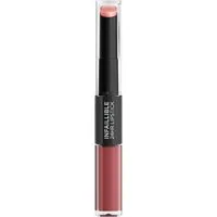 L'ORÉAL PARIS Lippenstift INFAILLIBLE 2-STEP LIP STICK, mit pflegendem Material, für geschmeidige Lippen, 24h Halt