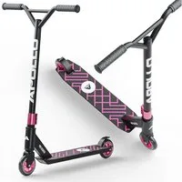 Apollo Stuntscooter Kinder Freestyle Kickscooter Genius Pro, Kinderroller Trick Roller Kinder und Erwachsene