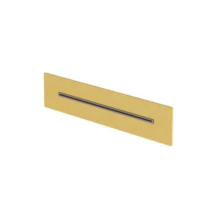 KLUDI-ASANA Wand-Wasserfall Brushed Gold 69500N0-00