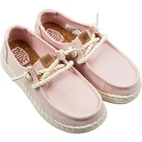 Hey Dude Wendy Espadrille Hibiscus Slip-On Sneaker mit Ziernähten