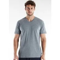 GÖTZBURG T-Shirt V-Ausschnitt, Single-Jersey Qualität, kurzarm