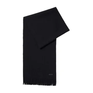 Boss - "Albas" Schal, Mittelschwer, Jerseyware (Schwarz)