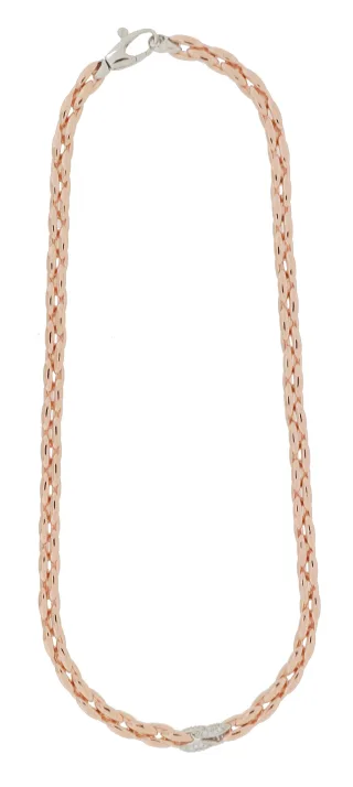 Orphelia Halskette für Damen, Sterling-Silber 925, Rosé, ZK-7159