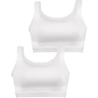 petite fleur by Lascana Bustier (2 Stück) Cup A/B-C/D aus elastischer Baumwoll-Qualität