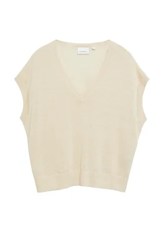 comma - Strickpullover beige - Gr. - M