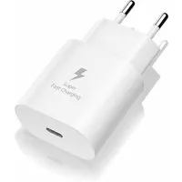 Ventarent 25W USB-C Netzadapter für Samsung Galaxy S Serie PPS USB-Ladegerät (3000 mA, Packung, 1-tlg., ohne USB-C Ladekabel, Schnellladen, kompakte Bauform, 100–240 V Eingang)