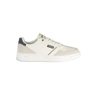 Gas Weiße Polyester Herren Sneaker