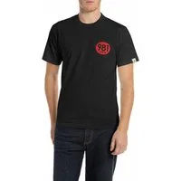 Replay T-Shirt mit 981-Print auf der Brust