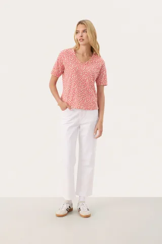 T-shirt Relaxed fit Bittersweet Mini Grid Flower floral