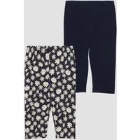 s.Oliver Leggings Leggings Doppelpack Capri-Leggings