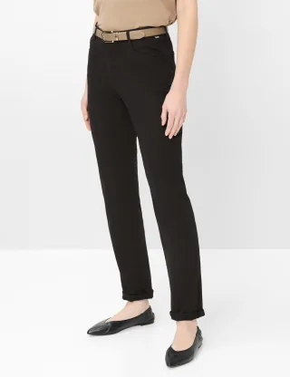 Brax Damen Five-Pocket-Hose Style MARY PERMA BLACK, perma schwarz, Gr. 36L