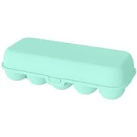 KOZIOL Eierkorb Eierbox Eggs To Go sweet green, Kunststoff