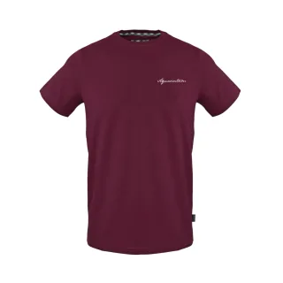Aquascutum - T-Shirt für Herren, Baumwolle (Rot)