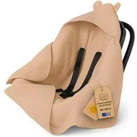 Einschlagdecke Musselin – Atmungsaktive Babydecke für Kinderwagen und Autositz, Totsy Baby