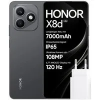 Honor HONOR X8d 8GB+256GB Robustes Smartphone mit 7000mAh Akku, IP65 Smartphone (6.77 Zoll, Outdoor-Handy mit 120Hz AMOLED, 45W Schnellladung)