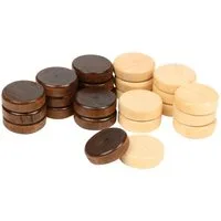 Philos Spiel, Spielsteine - Backgammon - 28 x 8 mm