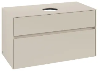 Villeroy & Boch Waschtischunterschrank Collaro C038B0 1000x548x500mm m. Bel. 2 Ausz. Waschtisch mitt C038B0VN