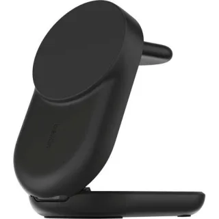 Belkin UltraCharge 25W Qi2 magn. 3-in-1 Lad.klappb.sw. WIZ037kqBK