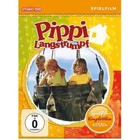 DVD Pippi Langstrumpf Spielfilm Komplettbox (4 DVD)