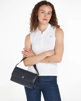 Tommy Hilfiger TH Monotype Damen Schultertasche
