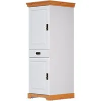 OTTO home Vorratsschrank Rügen Breite 47 cm, Kiefer massiv, 2 Türen, 1 Schubkasten
