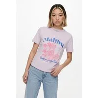 ONLY Kurzarmshirt ONLDINA S/S CLUB TOP BOX JRS Baumwolle, regular fit, Rundhals