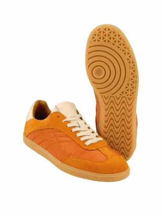 Mey & Edlich Herren Sonnenstepper Orange 75 % Rindleder, 25 % Polyester