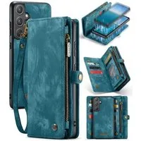 CaseMe Handyhülle Caseme Samsung Hülle mit Zipper 2in1 Samsung A57 5G-Blau