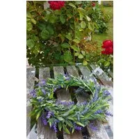 Kunstkranz Deko Lavendelkranz OSTERLIND, lila, Ø30cm Lavendel, artplants