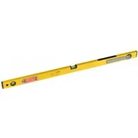 CON:P Wasserwaage Aluminium Wasserwaage 100cm mit 3 Libellen Markierhilfe Winkelmesser, (1 St), Winkelmesser, Lineal, Markierhilfe, Zirkelfunktion
