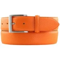 BELTINGER Ledergürtel Herren-Gürtel aus gemasertem Leder mit Steppnaht 4 cm - Hochwertiger L (1-St)
