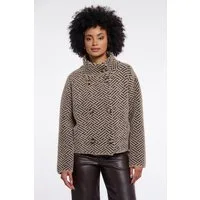 Rino & Pelle Kurzjacke BETH mit Stehkragen