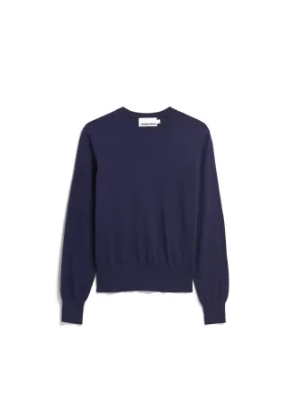 Armedangels - FINE KNIT SWEATER tinted navy - Gr. - S