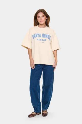 Oversize Sweatshirt Creme offwhite