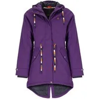 Leitfeuer Funktionsjacke 50952 Damen Outdoor-Jacke mit wattiertem Steppfutter, Kapuze und Taillenzug