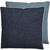 Biberna Kissenbezug HERMAL Melange Flanell uni, mit Reißverschluss, Wendekissenbezug, (1 Stück), Feinflanell, Made in Germany zertifiziert, kuschelig weich, mit Paspel