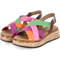Gabor Gabor 82.743.25 Damen Glattleder multicolored Sandalette