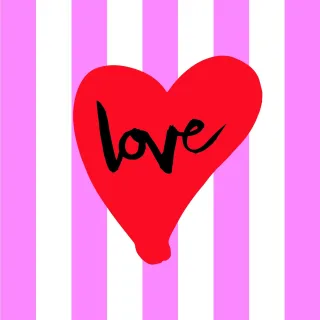 Servietten LOVE