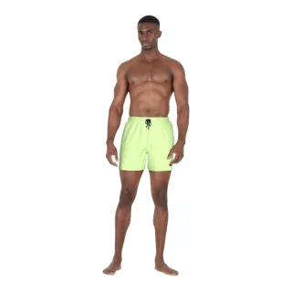 Nike - "Swoosh" Badeshorts für Herren, Mit Mesh gefüttert (Volt Farbe)