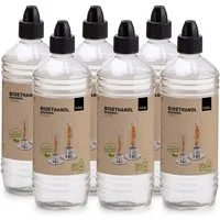 höfats Bioethanol Gel-Brennstoff, 6 l, (Zubehör für SPIN 90/120 Tischfeuer, rußfreie Ethanol Brennpaste, für Indoor und Outdoor)