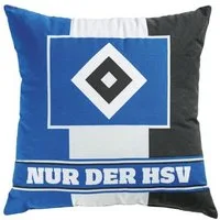 HSV Dekokissen Hamburger SV Kissen HSV Kissen Blockstreifen