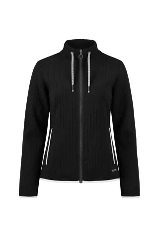 squesto - Sweatjacke black - Gr. - 42