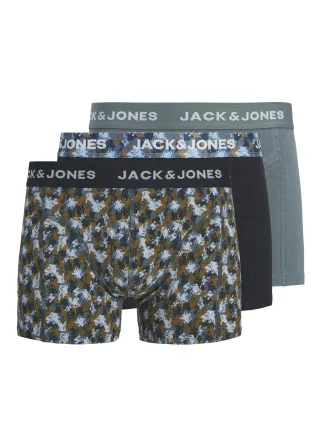 JACK&JONES - JACETHAN TRUNKS 3 PACK JNR sky captain - Gr. - 152