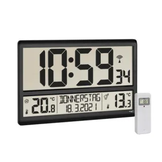 TFA 60.4521.01 Funkuhr mit Außen- und Innentemperatur