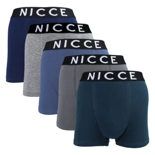 5er-Pack Herren Boxershorts DILLOW - Weiche atmungsaktive Baumwolle Alltagsunterwäsche