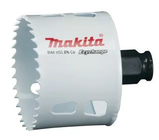 Makita EZYCHANGE HSS BiM Lochsäge, Ø 65mm - Schnitttiefe 44mm - E-03894