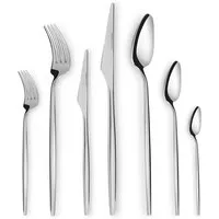 Karaca Besteck-Set Karaca Moongate Besteckset für 12 Personen 84-teilig Edelstahl Silber (84-tlg), 12 Personen, 316+ Edelstahl