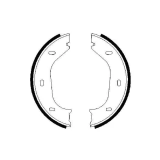 Bosch Bremsbacken hinten Alfa Romeo BMW