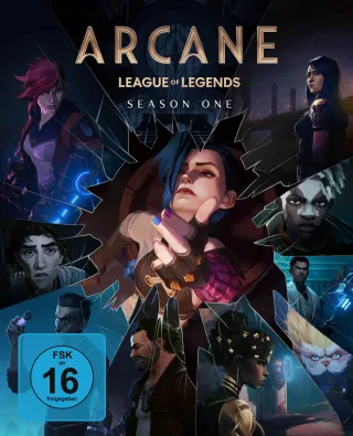 Arcane: League of Legends (Staffel 1) [Blu-ray]